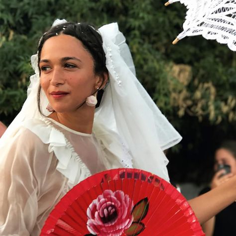 Laila Gohar Had the Best Wedding of the Summer, Rode in on a Donkey Wedding Dress Mermaid With Sleeves, Mermaid Videos, Laila Gohar, Wedding Dresses Mermaid, Vogue Wedding, A Donkey, Country Wedding Dresses, Dresses Mermaid, Princess Wedding Dresses