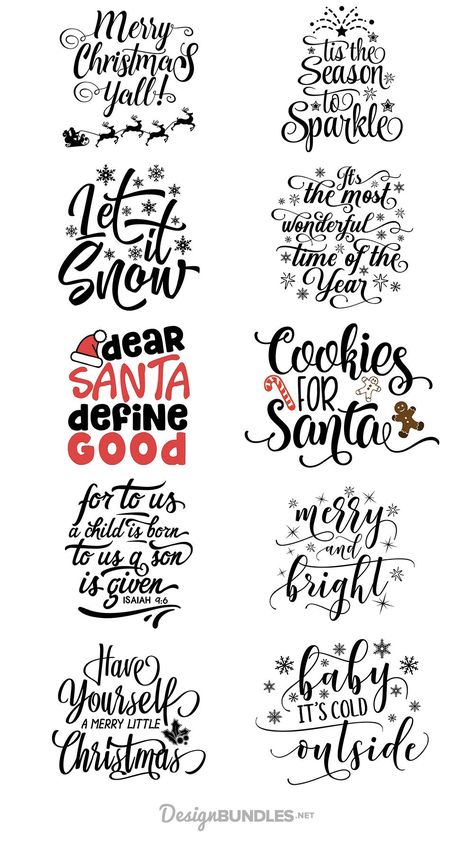 Free svg bundle vol 2 Christmas Sayings, Cricut Christmas, Christmas Fonts, Christmas Svg Files, Cricut Free, Cricut Craft Room, Diy Cricut, Silhouette Cameo Projects, Cricut Tutorials