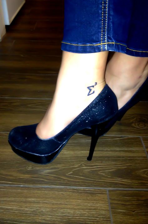 Tri Sigma Sorority Sigma Tattoo, Sorority Tattoo, Aka Tattoo, Aa Tattoos, Ivy Tattoo, Sky Tattoos, Tri Sigma, Kappa Kappa Gamma, Alpha Gamma Delta