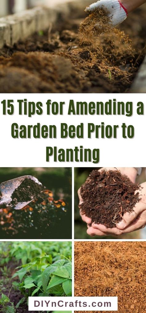 Learn how to amend a garden bed and what it means to prepare your soil for the best harvest when following these amazing garden hacks! These tips are ideal garden hacks to make sure you have a great harvest in your backyard garden this year! Garden Hack Ideas, Garden Soil Preparation, Vegetable Garden Soil, Easy Gardening Hacks, Garden Preparation, Soil Amendments, Garden Prepping, Vegetable Garden Raised Beds, Vegetable Garden Planning