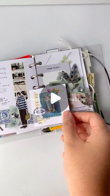 alethea on Instagram: "i love love LOVE interactive journaling 📸

creating art that’s fun and interactive adds so much more depth to my spreads 💛 i feel like more than half of my spreads are interactive with flaps, paper fasteners or just about anything i can utilize 💕🫶🏻

do you like creating interactive spreads? 🥳

•

#journalwithale #journaling #creativejournaling #journalwithme #journal #creative #junkjournaling #bulletjournalss #collage #creativejournal #collages #scrapbook #inspiration #creativity #artjournal #art #inspire #journalingcommunity #scrapbooking #journalinspiration #arttherapy #aesthetic #journalspread #collagework #mixedmediajournal #junkjournal #artjournalingdaily #bujoinspiration" Journal Creative, Interactive Journals, Mixed Media Journal, I Love Love, Bujo Inspiration, Creative Journal, Love Love Love, Scrapbook Inspiration, Art Therapy