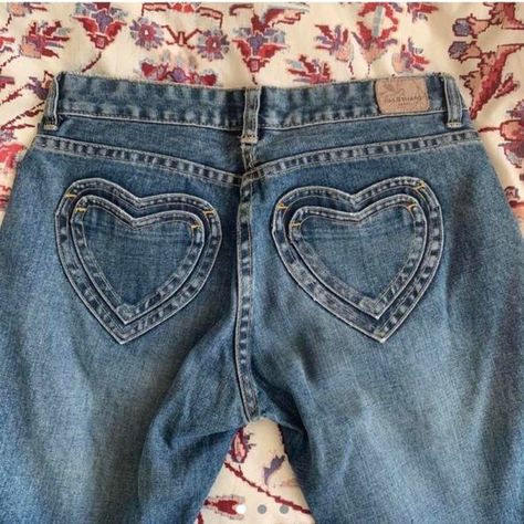 Look what I just found on Depop 🙌 https://depop.app.link/2OV3avx8Jrb Heart Jeans, Heart Pocket, Little Designs, Straight Leg Jeans, Leg Jeans, Jeans Size, Straight Leg, Size 2