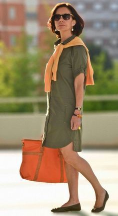 Olive Green Shirt Dress, Mode Ab 50, Olive Green Shirt, 40 Fashion Women, Green Shirt Dress, Over 60 Fashion, Womens Fashion Jeans, Fashion For Women Over 40, Summer Attire