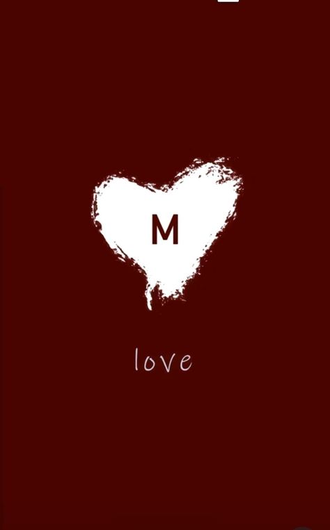 M Wallpaper Letter Aesthetic, 28 Nentori Ideas, M Aesthetic, I Love M, M Letter Images, A Letter Wallpaper, Roman Love, M Initial, Romantic Artwork