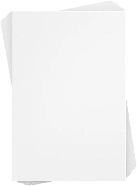 Amazon.com : Reskid 100 Pack of White Cardstock - Thick Paper - 5 x 7" Blank Heavy Weight 110lb/14pt Cover Card Stock - Great For Invitations, Announcements and More (5x7, inches) : Office Products Easel Pads, Paper Machine, Topps Tiles, Plastic Edging, Green Choices, Bond Paper, Ceramic Bisque, Bathroom Wall Tile, Painting Tile