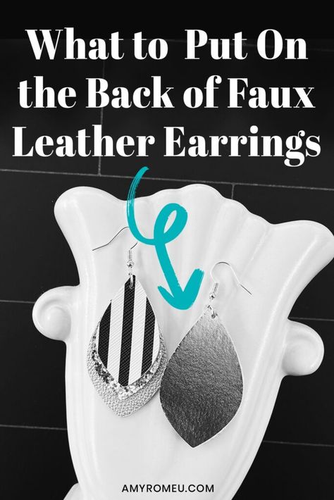 Making Faux Leather Earrings, Leather Earrings Silhouette Cameo, Htv On Faux Leather Earrings, What To Put On The Back Of Faux Leather Earrings, Faux Leather Earrings With Vinyl, Diy Faux Leather Earring Ideas, How To Make Faux Leather Earrings Cricut, Making Earrings With Cricut, Glowforge Jewelry Projects