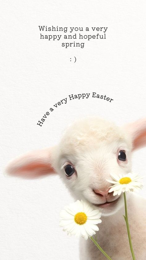 Happy Easter Facebook story template | premium image by rawpixel.com / Boom Easter Wish, Happy Easter Wallpaper, Flower People, Facebook Story, Animal Body Parts, Easter Flower, Front Page Design, Happy Easter Wishes, Easter Wallpaper