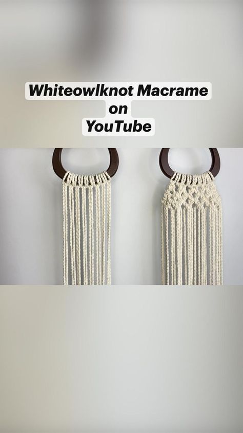 Macrame Bag Tutorial Whiteowlknot Macrame on YouTube in 2022 | Macrame tutorial, Macrame, Macrame patterns Macrame Bag Tutorial, Belt Crochet, Guajillo Sauce, Macrame Coasters, Macrame Plant Hanger Tutorial, Ring Wreath, Macrame Knots Tutorial, Macrame Purse, Macrame Knots Pattern