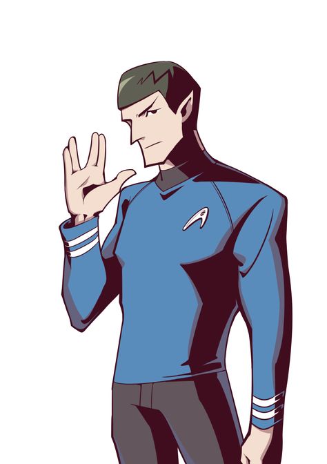 Star Trek Illustration, Spock Drawing, Star Trek Drawings, Spock Fanart, Geek Costume, Star Trek Artwork, Leonard Nimoy Spock, Stark Trek, Kirk Spock