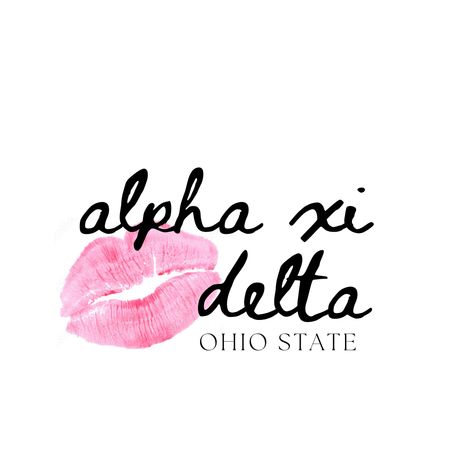 Alpha Phi Profile Picture, Sorority Profile Pic, Alpha Xi Delta Merch, Sorority Profile Picture Ideas, Sorority Logo Design, Sorority Instagram Profile Picture, Sorority Profile Picture, Alpha Xi Delta Graphics, Delta Zeta Apparel