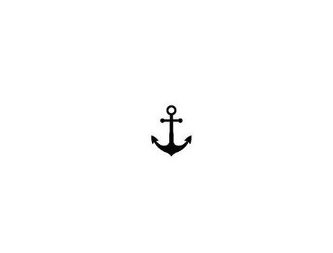 Mini Anchor Tattoo, Simple Anchor Tattoo Design, Anchor Small Tattoo, Black Anchor Tattoo, Ancora Tattoo, Simple Anchor Tattoo, Tiny Anchor Tattoo, Small Anchor Tattoos, Word Tattoo Ideas