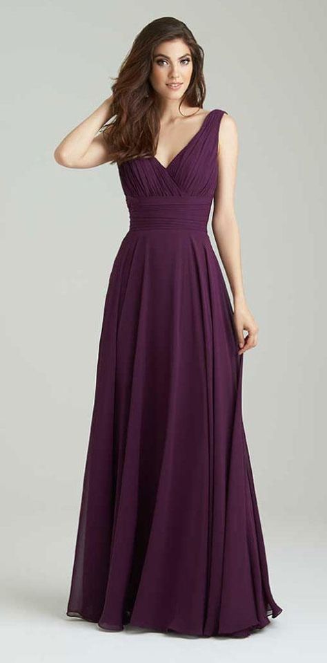 Purple Bridesmaid Dresses to Shop Now | TheKnot.com Allure Bridesmaid Dresses, Plum Bridesmaid, Plum Bridesmaid Dresses, Modern Gown, Purple Bridesmaids, Purple Bridesmaid Dresses, Bridesmaid Dress Styles, Bridesmaid Style, Allure Bridal