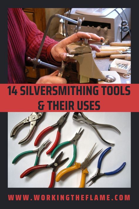 Jewellery Tools Ideas, Silversmithing Workshop, Silversmithing Tutorials, Metal Foundry, Jewelry Soldering, Free Jewelry Making Projects, Jewellery Tools, Diy Jewelry Tools, Jewellery Techniques