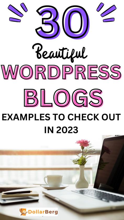 WordPress Blogs Examples To Check Out Blog Examples, Creating Passive Income, Successful Blog, Blog Traffic, Wordpress Website, Blogging For Beginners, Make Money Blogging, Money Blogging, Wordpress Blog