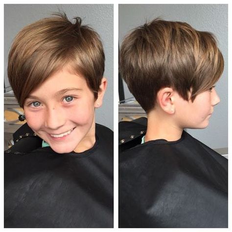 10 Unique Little Girl Pixie Cuts for 2019 – HairstyleCamp Girls Pixie Cut, Girls Pixie Haircut, Pictures Of Short Haircuts, Short Hair For Kids, Boys Hair, Girls Short Haircuts, Girl Haircut, Kids Hair Cuts, Girl Haircuts