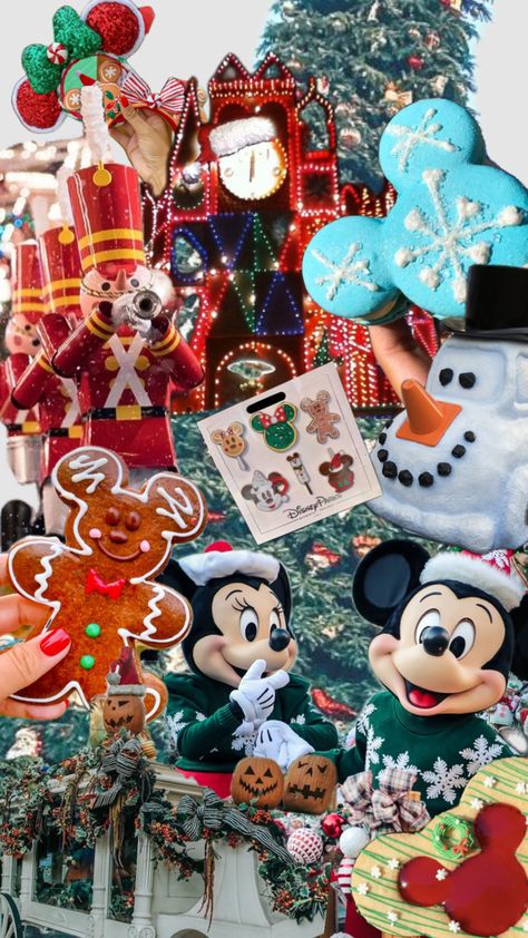 #disneyland #christmasaesthetic Disneyland Christmas, Christmas Aesthetic Wallpaper, Holiday Wallpaper, Disney Christmas, Christmas Aesthetic, Disney Pictures, Christmas Wallpaper, Disney Wallpaper, Disneyland