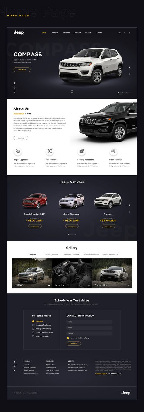 Automobile Website, Car Rental Website, Car Websites, Automotive Website, Layout Web, Unique Web Design, Website Design Inspiration Layout, Gui Design, Car Website