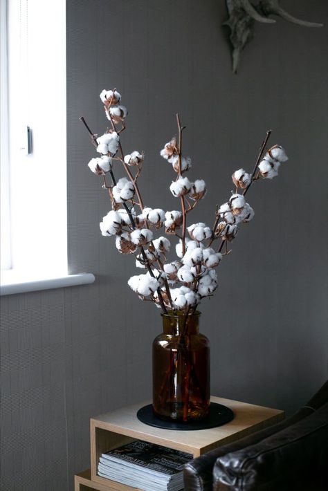 Cotton In Vase Decor, Cotton Tree Decor, Cotton Pods Decor, Cotton Vase Decor, Cotton Flower Christmas Decor, Cotton Arrangements Decor, Cotton In Vase, Cotton Branches In Vase, Dried Cotton Arrangements