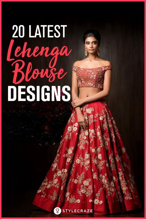 20 Latest Lehenga Blouse Designs 2018 #fashion #outfits #lehenga #blouse Lehenga Blouse Designs Latest, Latest Lehenga Blouse Designs, Lehenga Designs Latest, Latest Lehenga Designs, White Sweater Outfit, Lehenga Blouse Designs, Wedding Blouse Designs, Blouse Designs Indian, Wedding Blouse