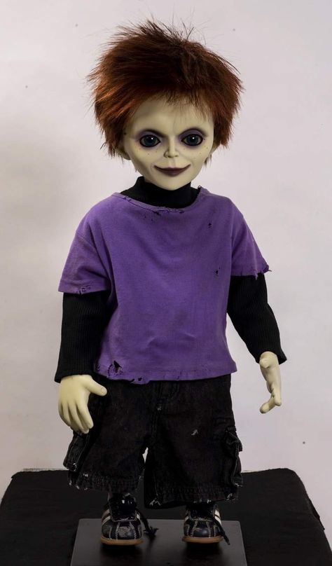 Glen Chucky, Chucky Outfit, Old Nicki Minaj, Glen Doll, Seed Of Chucky, Rick And Morty Image, Chucky Horror Movie, Chucky Halloween, Chucky Doll