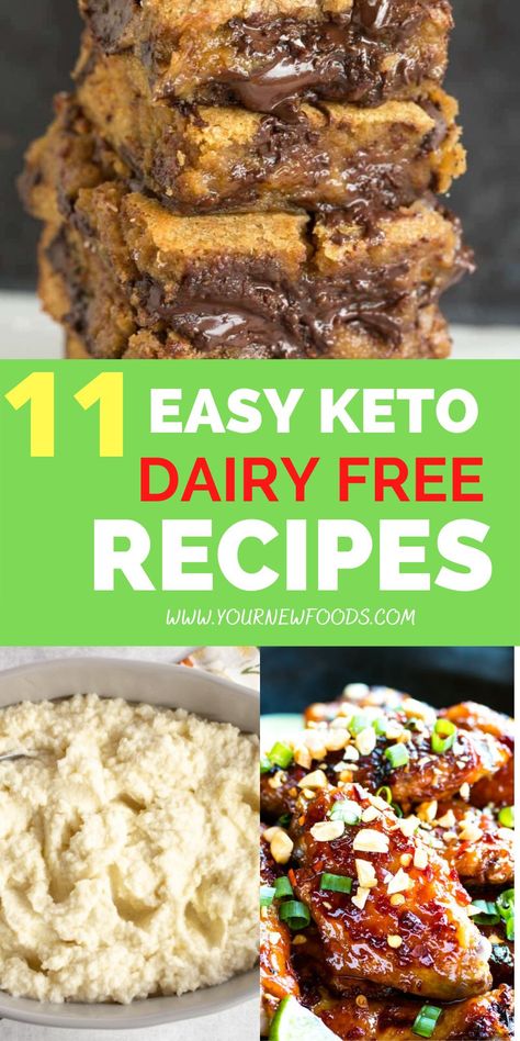 Keto Recipes Dairy Free, Recipes Dairy Free, Keto Dairy, Dairy Free Keto Recipes, Dairy Free Recipes Dinner, Dairy Free Low Carb, Dairy Free Dinner, High Protein Low Carb Recipes, Easy Keto Recipes