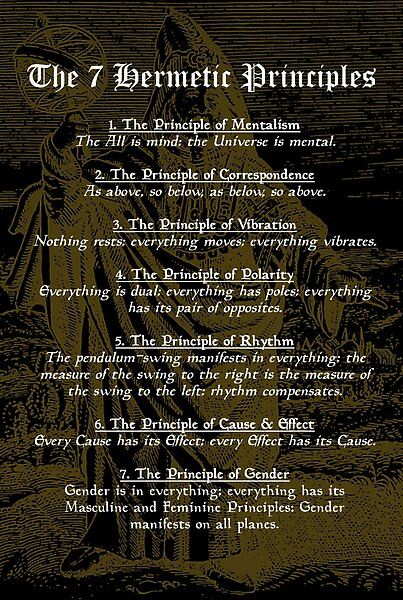 The 7 Hermetic Principles by SigilSorcery | Redbubble Kemetic Spirituality, Numerology Calculation, Metaphysical Spirituality, Gratitude Challenge, Numerology Numbers, African Spirituality, Numerology Chart, Spirit Science, E Mc2