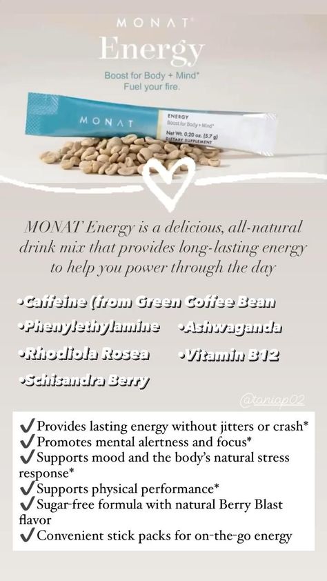 Monat Energy Sticks, Monat Energy, Monat Wellness, Vegan Energy Bars, Monat Business, Work Vibes, Monat Products, Summer Body Workout Plan, Skin Care Business