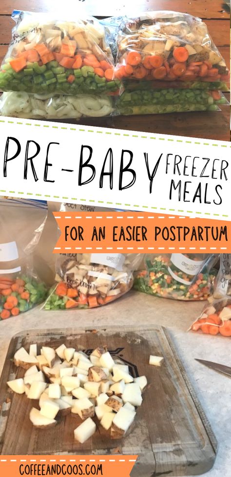 Newborn Prep Meals, After Birth Freezer Meals, Pregnant Freezer Meals, Post Birth Freezer Meals, Maternity Food Prep, Nesting Freezer Meals, Meal Prep For Birth, Low Carb Post Partum Meals, Best Foods For Third Trimester