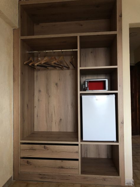 Hotel Style Wardrobe, Hotel Room Wardrobe And Luggage Rack, Hotel Closet Design, Motel Room Design, Hotel Room Closet, Hotel Wardrobe Design, Staircase Wardrobe, Hotel Wardrobe, Hotel Closet