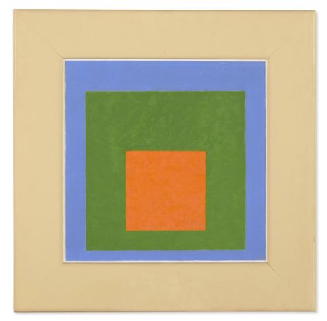 Josef Albers Homage To The Square, Pool With Diving Board, Josef Albers Color, Joseph Albers, Green Pool, Diving Board, Paper Pulp, Josef Albers, Expressionist Painting