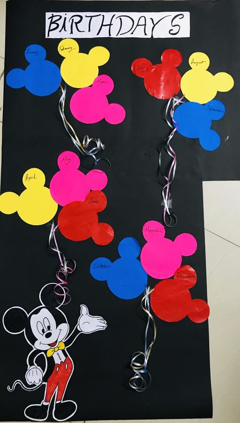 Birthday Chart Ideas For Kindergarten, Blackboard Border Designs, Bday Chart For Classroom, House Chart Ideas For Classroom, Creative Birthday Charts For Classroom, Birthday Charts For Kindergarten, Birthday Charts For Preschool, Birthday Wall Ideas For Classroom, Birthday Chart For Preschool