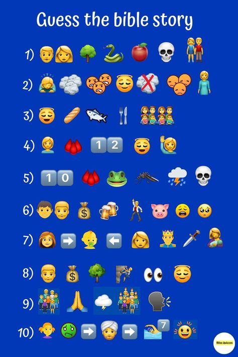 What is the bible story? 🤔 Bible trivia emoji quiz 😀 Guess the bible story emoji quiz😊   Enjoy the Bible story emoji bible quiz with answers. Great quiz for emoji bible games. Bible Guess Who Game, Bible Emoji Game, Bible Family Fued, Bible Emoji Quiz, Bible Quiz Games With Answers, Guess The Bible Character Emoji, Emoji Bible Quiz With Answers, Jw Bible Games, Bible Stories For Kids Sunday School