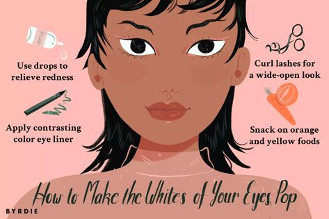 How to Get White Eyes How To Get White Eyes Naturally, Eye Whitening, Whiten Eyes, Dull Eyes, Eyes Vision, Shu Uemura Eyelash Curler, Eye Vision, Bloodshot Eyes, Kohl Eyeliner