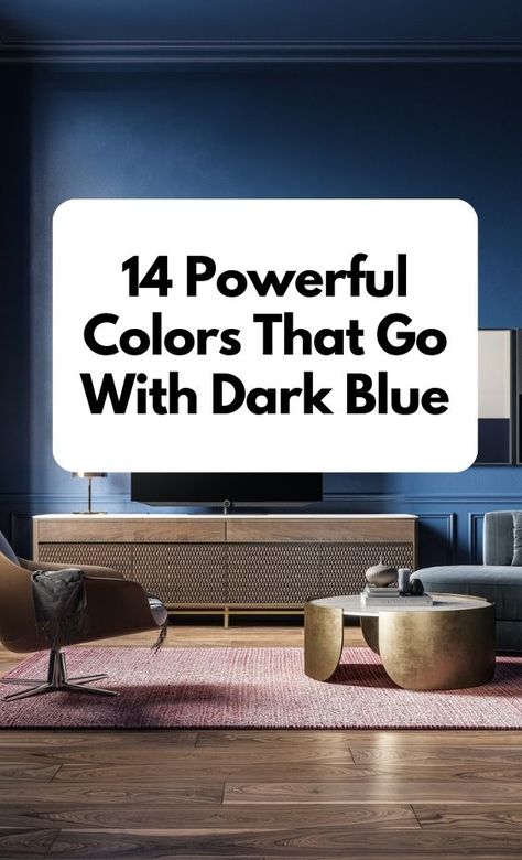 Dark Blue Wall Living Room Decor, Navy Blue Salon Ideas, Living Room Dark Walls Colour Schemes, Dark Blue Wall Curtain Ideas, Navy Curtains Bedroom Color Schemes, Dark Blue Living Room Curtain Ideas, Blue On Blue Living Room, Living Room With Dark Blue Sofa, Navy Blue Couch Styling