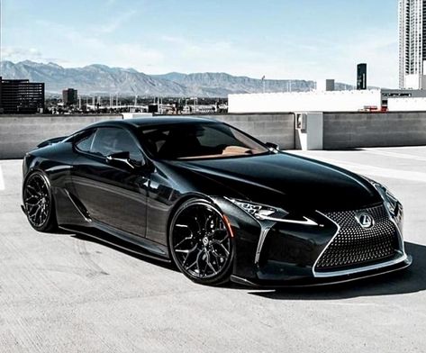 Lexus Black, Lexus Sports Car, Dream Cars Lexus, Lexus Sport, Lc 500, Corolla Toyota, Luxury Cars Range Rover, Lexus Lc, Lexus Lfa