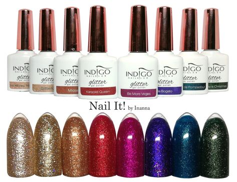 NAIL IT! by Inanna : swatches No Money No Honey, Nails Products, Moon Manicure, Nail Lab, Vegas Nails, Colors Nails, Christmas Manicure, Indigo Nails, Glitter Gel Polish