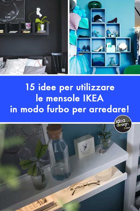 Mensole IKEA: 15 modi di utilizzarle in modo furbo per arredare! Ispiratevi Ikea Hack, Girl's Room, Medicine Cabinet, Bathroom Medicine Cabinet, Flatscreen Tv, Flat Screen, Sweet Home, Shelves, Electronic Products