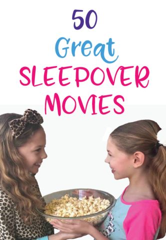 Movies To Watch With Your Daughter, Sleepover Movies, Movie Night Birthday Party Ideas, Girly Sleepover, Popcorn Popping, Sleepover Fun, Teen Sleepover Ideas, Best Kid Movies, Girls Night Movies