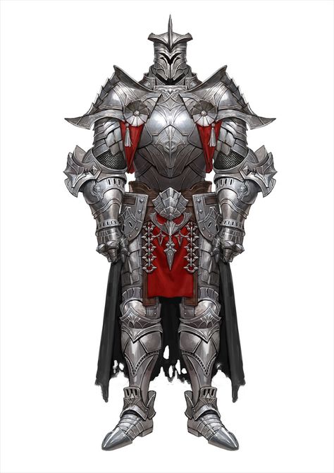 ArtStation - Full plate armor, juyeon park Full Plate Armor, Shoulder Armor Tattoo, Plate Armor, Armor Drawing, Viking Armor, Armor Tattoo, Futuristic Armor, Geometric Tattoo Arm, Military Tattoos