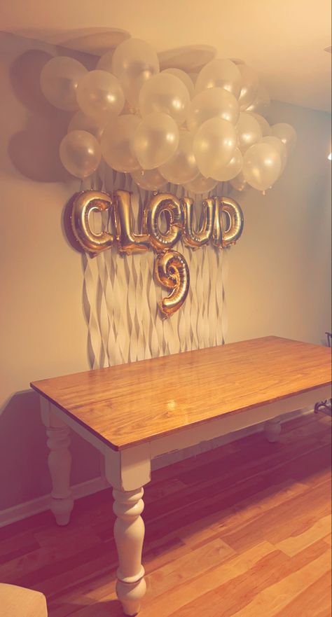 Cloud 9 Birthday Backdrop, Cloud 9 Birthday Party Sleepover, Cloud 9 Party Decorations, On Cloud 9 Party Food, Cloud 9 Birthday Party Decorations, Cloud 9 Birthday Party Ideas Diy, Cloud Nine Birthday Party Ideas, Cloud 9 Party Ideas, Cloud 9 Cake Ideas