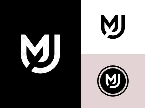 Jm Logo, Mj Logo, Single Letter Logo Design, Transportation Logo, Coin Logo, Good Logo, Logo Desing, Unique Monogram, Design Club