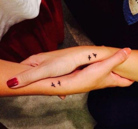 200+ Matching Mother Daughter Tattoo Ideas (2020) Designs Of Symbols With Meanings Cousin Tattoos, Tiny Bird Tattoos, Mother Son Tattoos, Sister Tattoo Designs, Mom Daughter Tattoos, Tattoos Matching, Matching Sister Tattoos, Tattoos For Women Half Sleeve, Amazing Tattoos