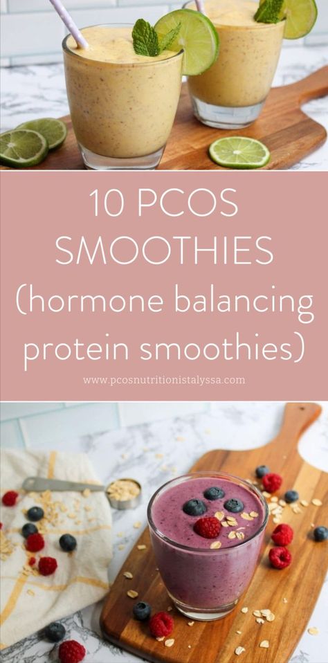 Start your day with a blood sugar balancing breakfast smoothie that's perfect for breakfast, lunch, or snacks. These high protein smoothies are ideal smoothies for PCOS, offering hormone balancing benefits. Discover smoothie recipes for hormone balance and enjoy healthy hormone balancing recipes like these adrenal smoothies. Healthy Dinner Smoothie Recipes, Herbal Smoothie Recipes, Hormone Balancing Meal Ideas, Hormone Smoothie Recipe, Smoothie For Hormone Balance, Healthy Hormone Balancing Recipes, Hormone Balance Drink, Breakfast For Hormone Balance, Smoothie Recipes For Gut Health