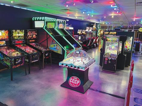 Galaxy Game Room now open | Business | newportnewstimes.com Open Business, Virtual Reality Games, Arcade Game Room, Pinball Machines, Sims Building, Air Hockey, Virtual Reality Headset, Arcade Machine, Summer Special