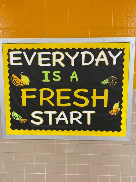 Food Related Bulletin Boards, Cooking Bulletin Board Ideas, Spring Cafeteria Bulletin Boards, Cafe Bulletin Board Ideas, School Lunchroom Bulletin Board Ideas, School Nutrition Bulletin Boards Ideas, Nutrition Decoration Ideas, Cafeteria Bulletin Board Ideas Food, Culinary Bulletin Board Ideas