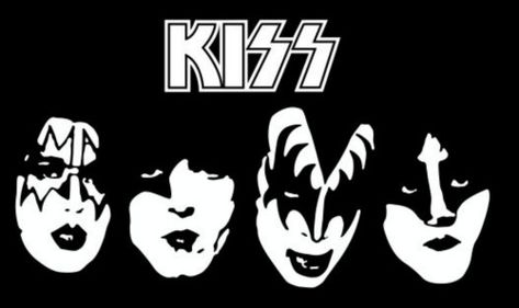 My ver first music purchase was Kiss Destroyer. In cassette form. Yes, this was before the CDs. Banda Kiss, Kiss Music, Kiss Logo, Kiss Tattoos, Rock Band Logos, Eric Carr, Kiss Army, Kiss Art, Screen Printed Tshirts