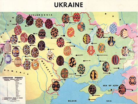 Pysanka Postcards: Map Card Pysanky Eggs Pattern, Pysanky Eggs, Ukrainian Easter Eggs, Easter Egg Designs, Ukrainian Art, Egg Designs, Egg Art, Egg Decorating, Easter Spring