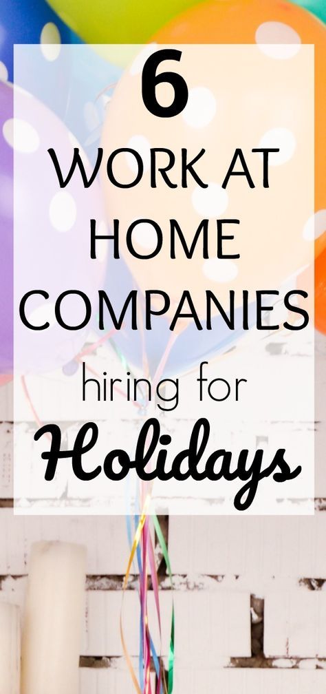 Looking for seasonal work at home jobs? Check out this list of work at home companies hiring for holidays. You can easily earn good extra income with these work at home jobs. Seasonal Work, Seasonal Jobs, Work At Home Jobs, Work From Home Companies, At Home Jobs, Data Entry Jobs, Wildlife Photographer, Dollar Sign, Internet Business