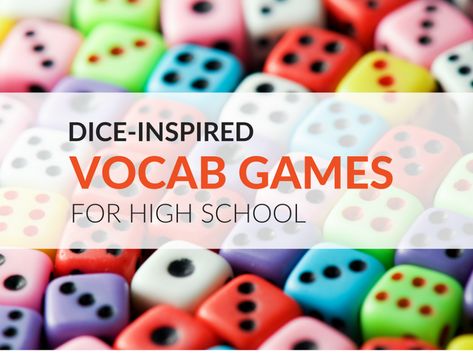 Vocab Review Games, Review Games High School, Classroom Games High School, Games For High School Students, Vocab Games, High School Vocabulary, Learning Websites For Kids, Vocabulary Strategies, Vocabulary Instruction