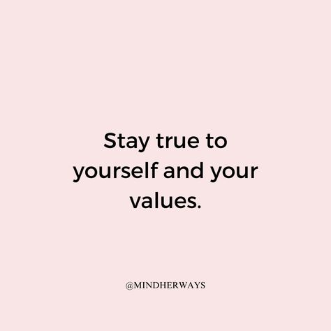 Comment👑if you got this!  Follow @mindherways to become your most confident versions  #mindherways #mindset #bosslady #viral #inspirational #women #woman #quotes #empoweringwomen #femaleempowerment #selfawareness #motivationwomen Stay True To Yourself, True To Yourself, Your Values, Stay True, Be True To Yourself, Self Awareness, Inspirational Women, Boss Lady, Woman Quotes